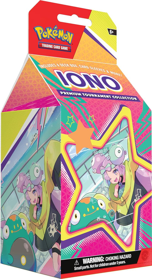Pokemon TCG: Iono Premium Tournament Collection Card Game Pokemon   