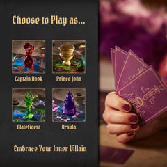 Disney Villainous: Introduction To Evil [Includes Lorcana Promo Card] [Board Game 2-4 Players] Board Game Ravensburger