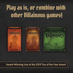 Disney Villainous: Introduction To Evil [Includes Lorcana Promo Card] [Board Game 2-4 Players] Board Game Ravensburger