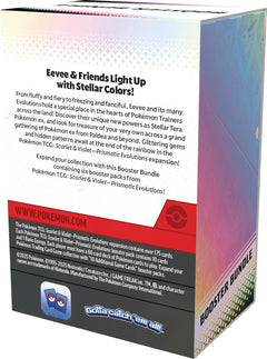 Pokemon TCG: Scarlet & Violet Prismatic Evolutions Booster Bundle Card Game Pokemon