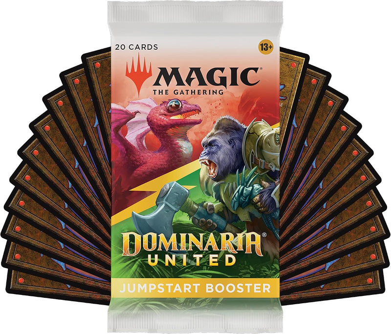 Magic: The Gathering TCG: Dominaria United Jumpstart Booster Box - 18 packs Card Game Wizards of the Coast