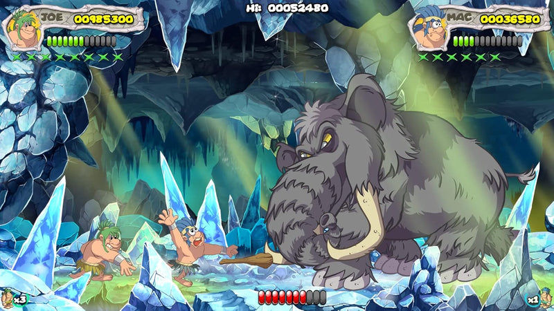 New Joe and Mac: Caveman Ninja - T-Rex Edition [Nintendo Switch] Nintendo Switch Video Game Microids