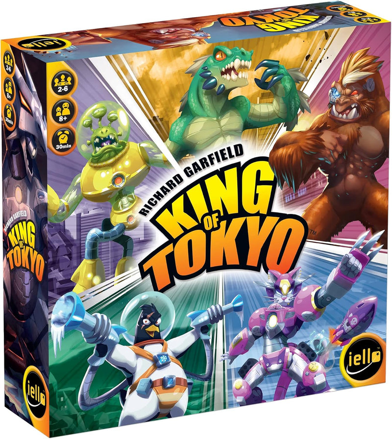 King of Tokyo - New Edition [Board Game, 2-6 Players] Board Game IELLO