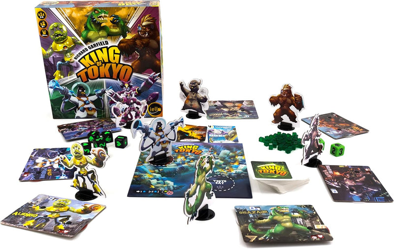 King of Tokyo - New Edition [Board Game, 2-6 Players] Board Game IELLO