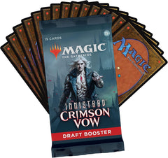 Magic: The Gathering TCG: Innistrad Crimson Vow Draft Booster Box Trading Cards Wizards of the Coast