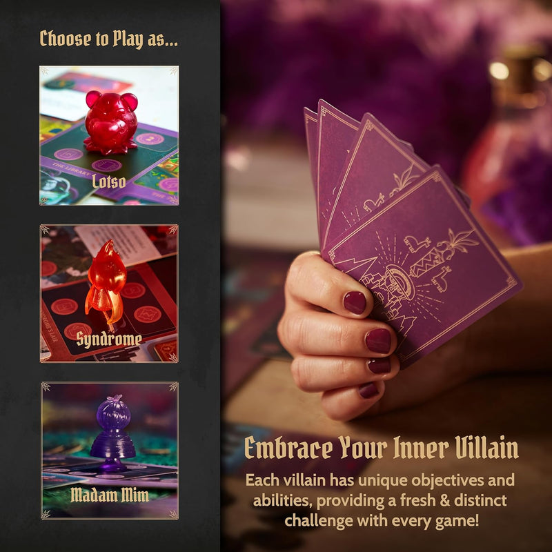 Disney Villainous: Bigger and Badder Stand-Alone & Expansion [Board Game 2-4 Players] Board Game Ravensburger