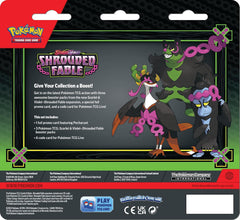 Pokemon TCG: Scarlet & Violet - Shrouded Fable Pecharunt 3 Booster Blister Pack Card Game Pokemon   