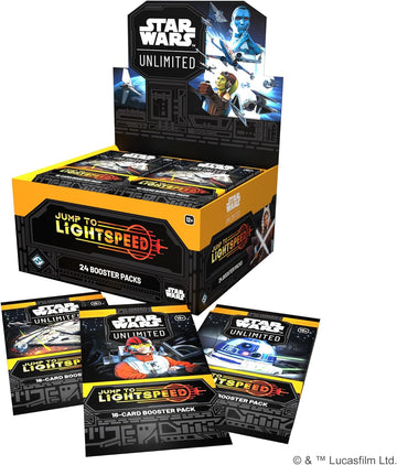 Star Wars Unlimited TCG: Jump to Lightspeed Booster Box - 24 packs Card Game Fantasy Flight Games