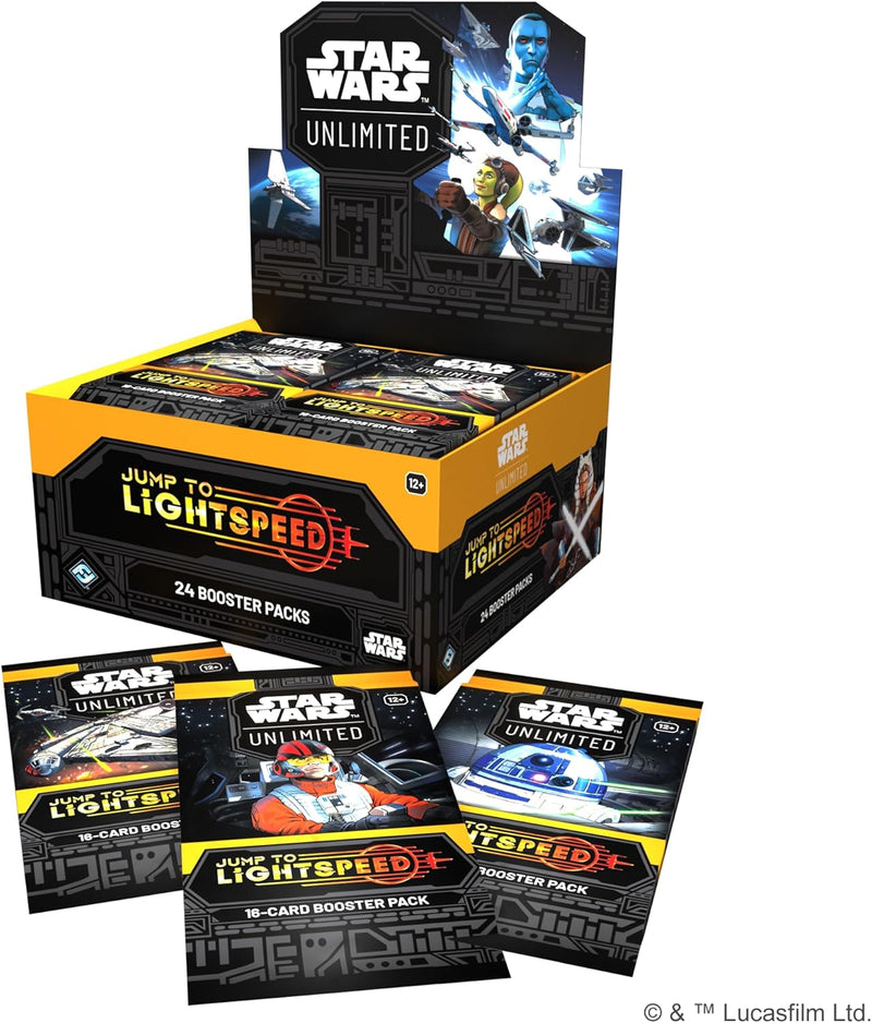 Star Wars Unlimited TCG: Jump to Lightspeed Booster Box - 24 packs Card Game Fantasy Flight Games