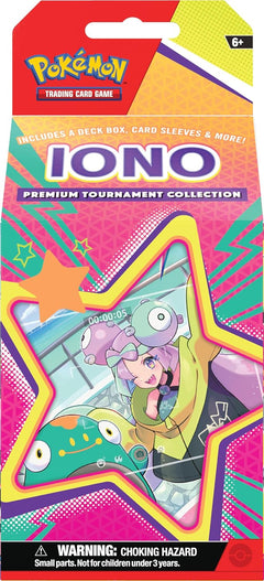 Pokemon TCG: Iono Premium Tournament Collection Card Game Pokemon   