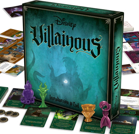 Disney Villainous: Introduction To Evil [Includes Lorcana Promo Card] [Board Game 2-4 Players] Board Game Ravensburger