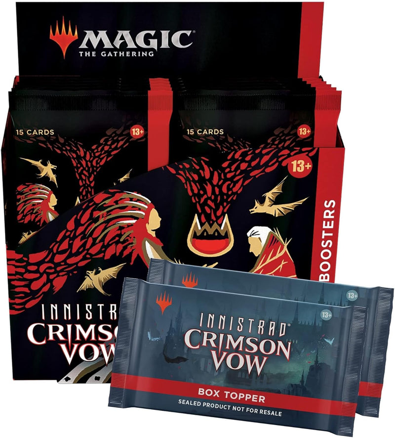 Magic The Gathering TCG: Innistrad Crimson Vow Collector Booster Box Card Game Wizards of the Coast
