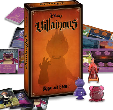 Disney Villainous: Bigger and Badder Stand-Alone & Expansion [Board Game 2-4 Players] Board Game Ravensburger