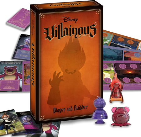 Disney Villainous: Bigger and Badder Stand-Alone & Expansion [Board Game 2-4 Players] Board Game Ravensburger