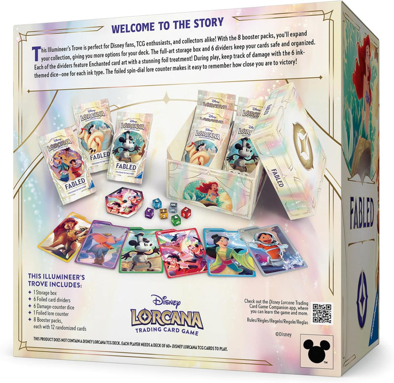Disney Lorcana TCG: Fabled Illumineer's Trove [Set 9] Card Game Ravensburger