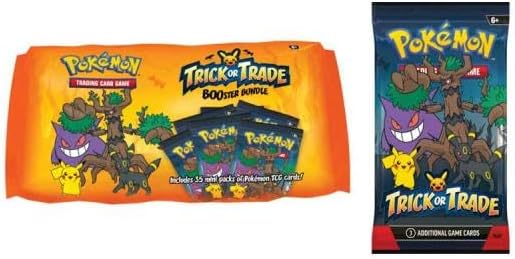 Pokemon TCG: Trick or Trade BOOster Bundle Halloween - 35 Packs Card Game Pokemon