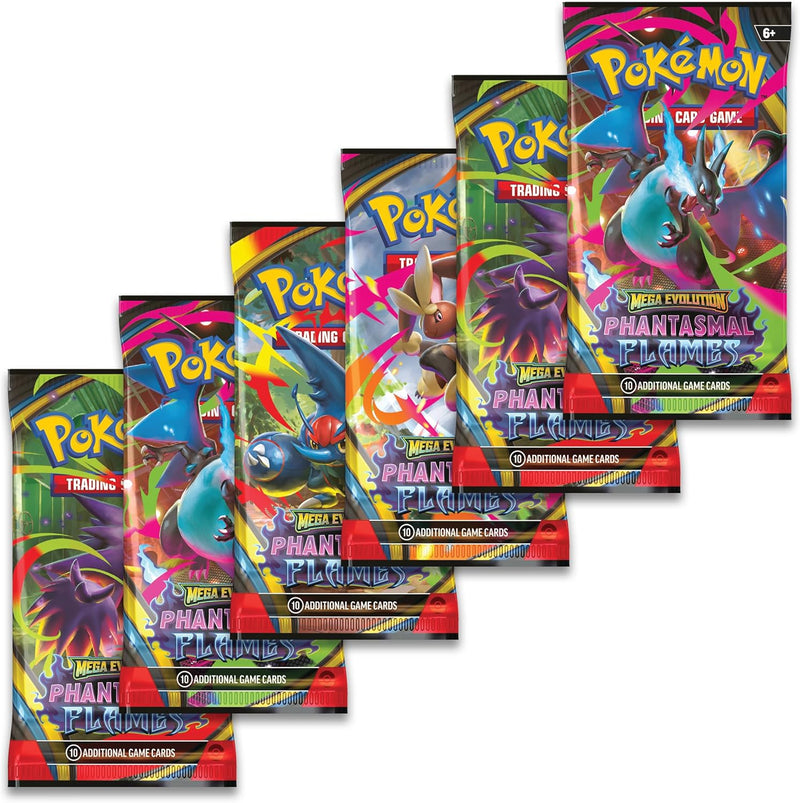 Pokemon TCG: Mega Evolution - Phantasmal Flames Booster Bundle Card Game Pokemon