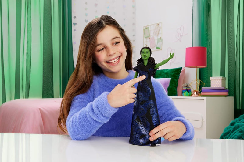 Wicked: Good Singing Elphaba Fashion Doll Inspired by The Movie Sings “for Good Toys & Games Mattel