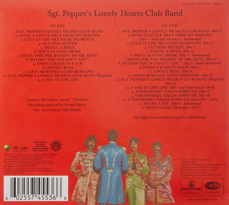 The Beatles - Sgt. Pepper's Lonely Hearts Club Band - 2CD [Audio CD] Music (CD) Universal