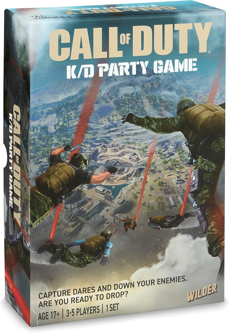 Call of Duty: K/D Party [Board Game, 2-4 Players] Board Game Wilder Toys