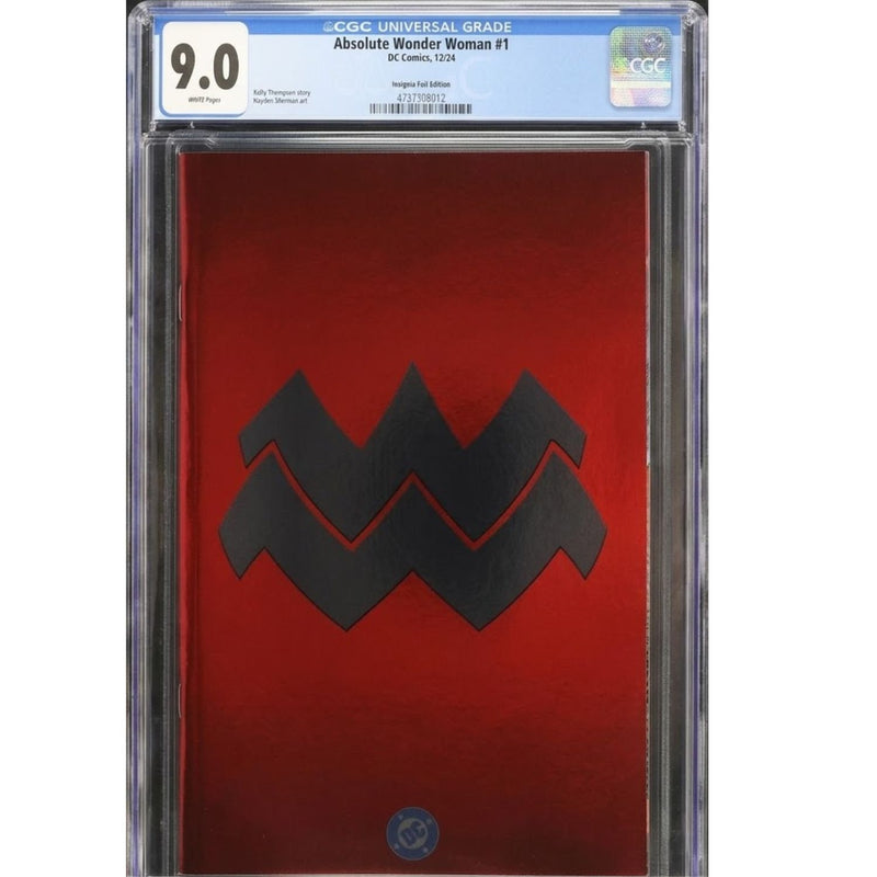 Absolute Wonder Woman: #1 [CGC 9.0 Foil Logo CVR E] 2024