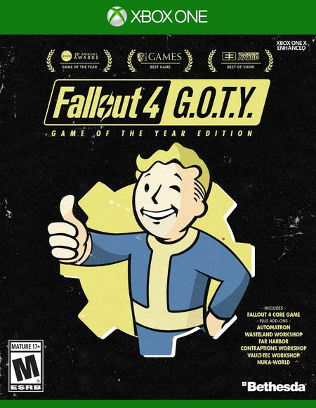 Fallout 4: Game of the Year Edition [Xbox One & Xbox Series X] Xbox One / Xbox Series X Video Game Bethesda