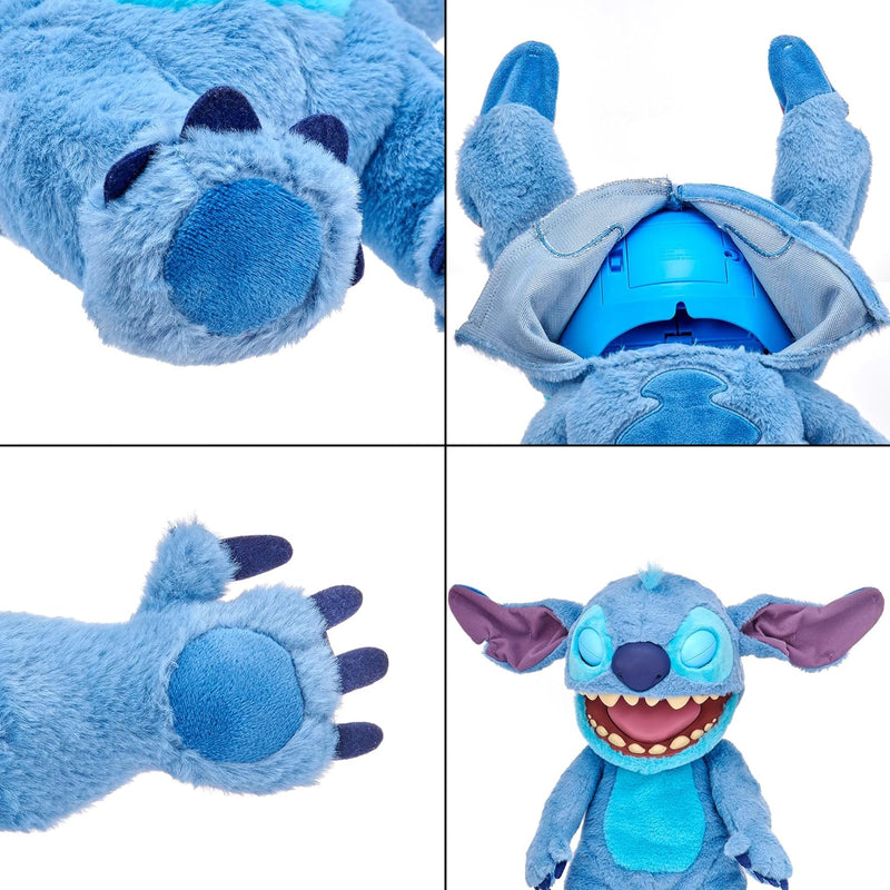WOW! Stuff: RealFX Disney Stitch - 18" Puppetronic Animatronic Plush Toys & Games Wow! Stuff