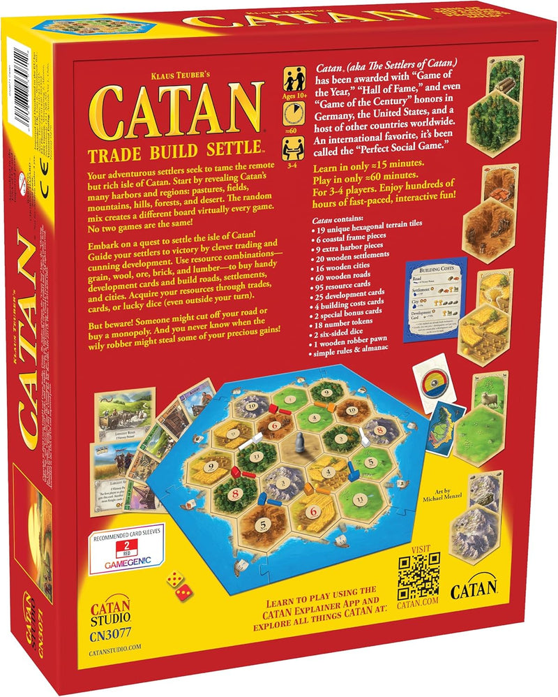 The Settlers Of Catan - 5th Edition [Board Game, 3-4 Players] Board Game Mayfair Games