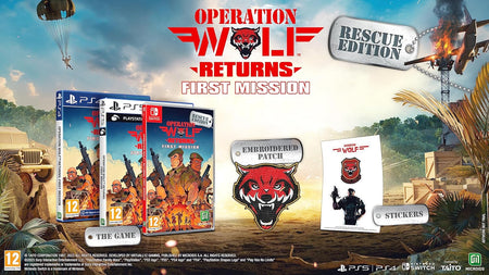 Operation Wolf Returns: First Mission - Rescue Edition [Nintendo Switch] Nintendo Switch Video Game Microids   