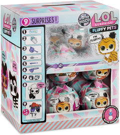 L.O.L. Surprise! Fluffy Pets Winter Disco Series with Removable Fur