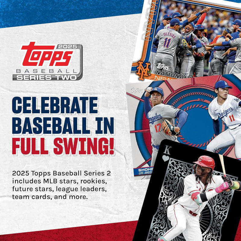 Topps: MLB Baseball Series Two 2025 Value Box Card Game Topps