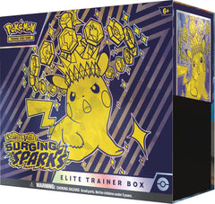 Pokemon TCG: Scarlet & Violet - Surging Sparks Elite Trainer Box - 9 Packs Card Game Pokemon