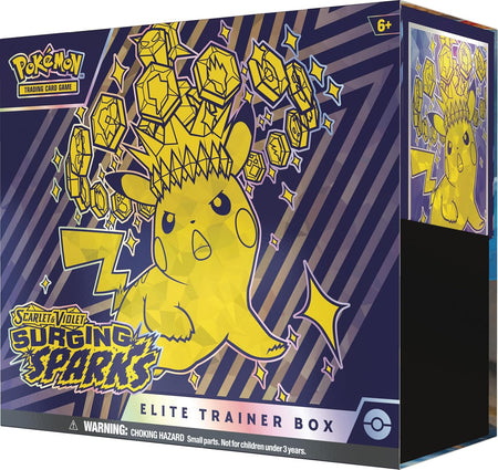 Pokemon TCG: Scarlet & Violet - Surging Sparks Elite Trainer Box Card Game Pokemon