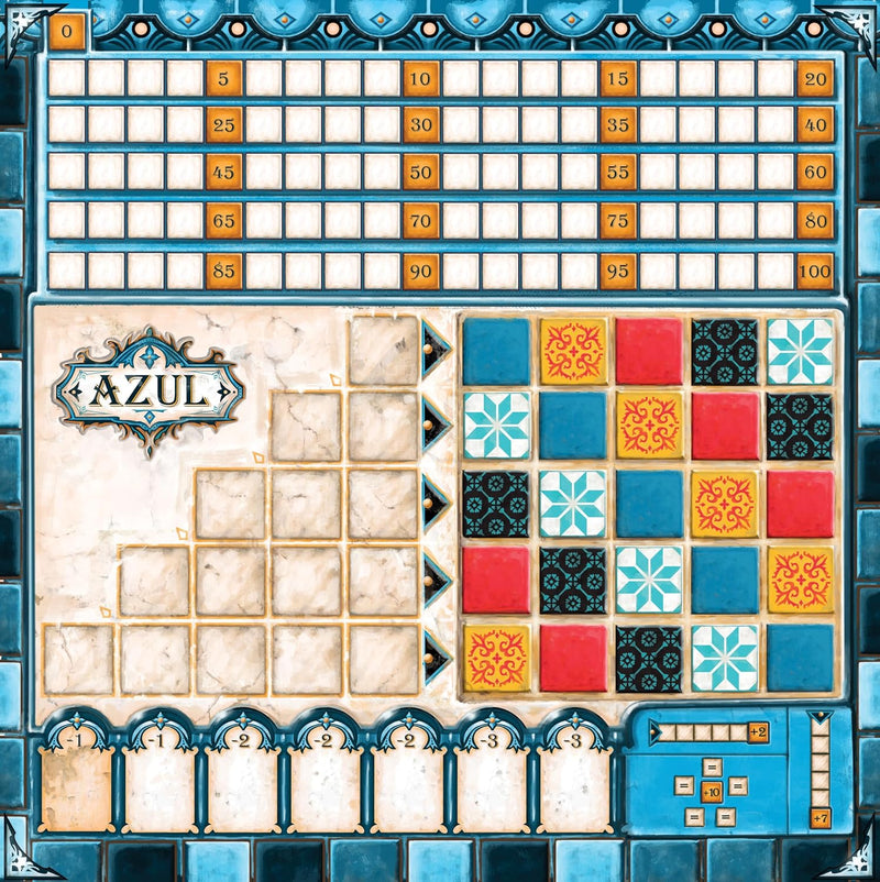 Azul [Board Game, 2-4 Players] Board Game Plan B Games