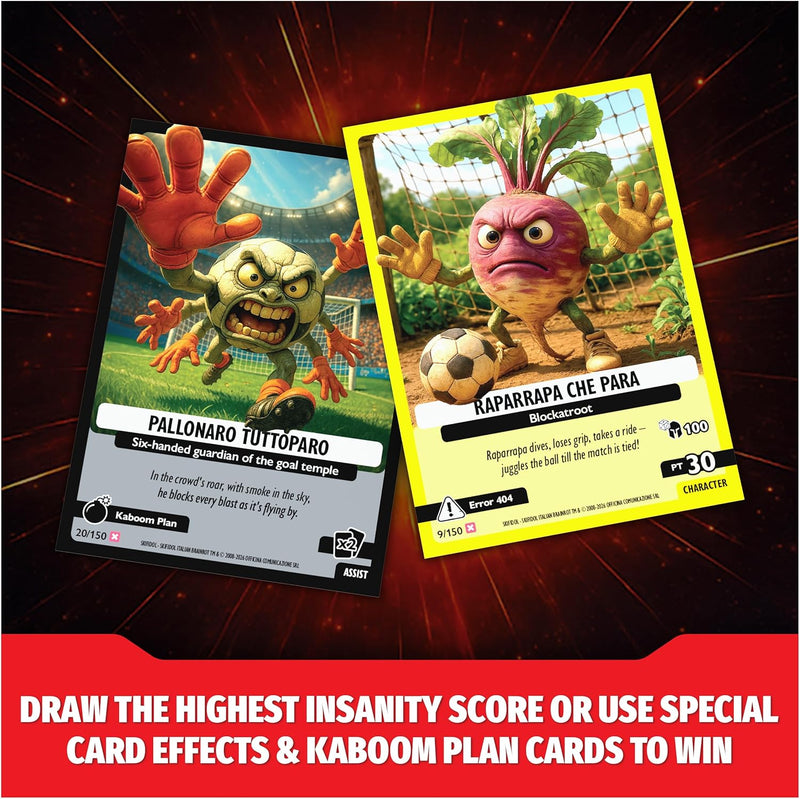 Italian Brainrot TCG: Alpha Series Psychedelic Universe 5 Pack Booster Bundle Card Game Skifidol