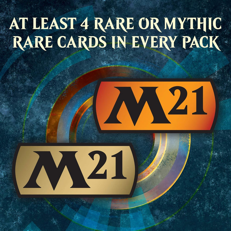 Magic: The Gathering MTG TCG: Core Set 2021 Collector Booster Box - 12 Packs Card Game Wizards of the Coast