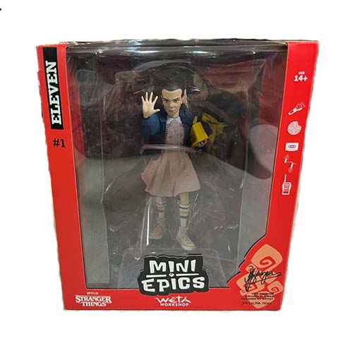 Weta Workshop: Stranger Things Eleven Mini Epics Figure #1 Season 1 Toys & Games Weta Workshop