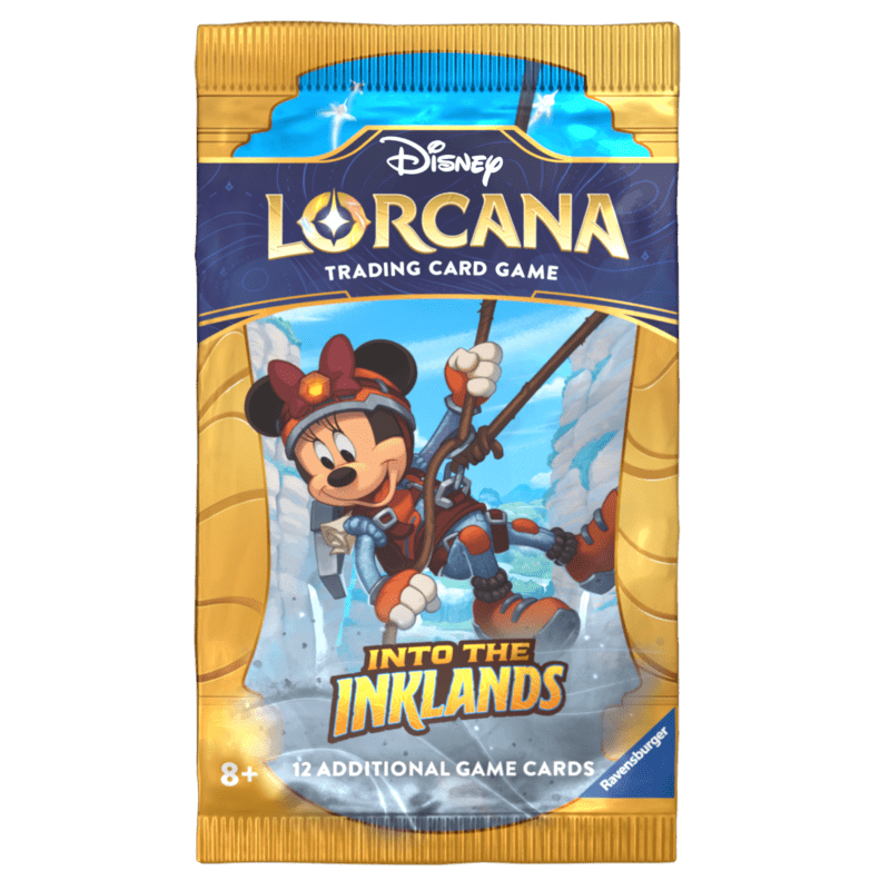 Disney Lorcana TCG: Into the Inklands 1st Edition Booster Box - 24 Packs [SET 3] Card Game Ravensburger