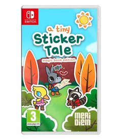 A Tiny Sticker Tale - Magic Book Edition [Nintendo Switch] Nintendo Switch Video Game Meridiem Games   