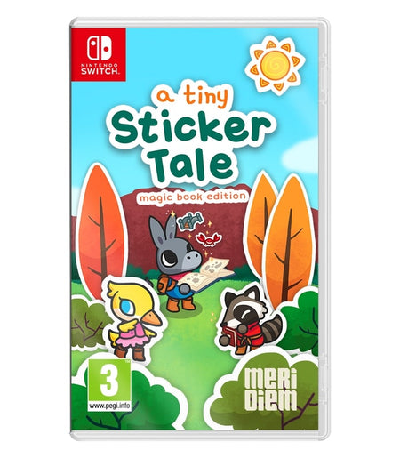 A Tiny Sticker Tale - Magic Book Edition [Nintendo Switch] Nintendo Switch Video Game Meridiem Games   