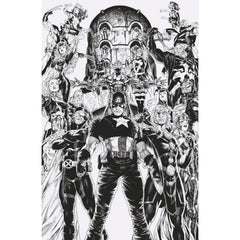 A.X.E. Judgment Day: #1 [Mark Brooks B&W Virgin - 1:100] 2022 Comics Marvel Comics