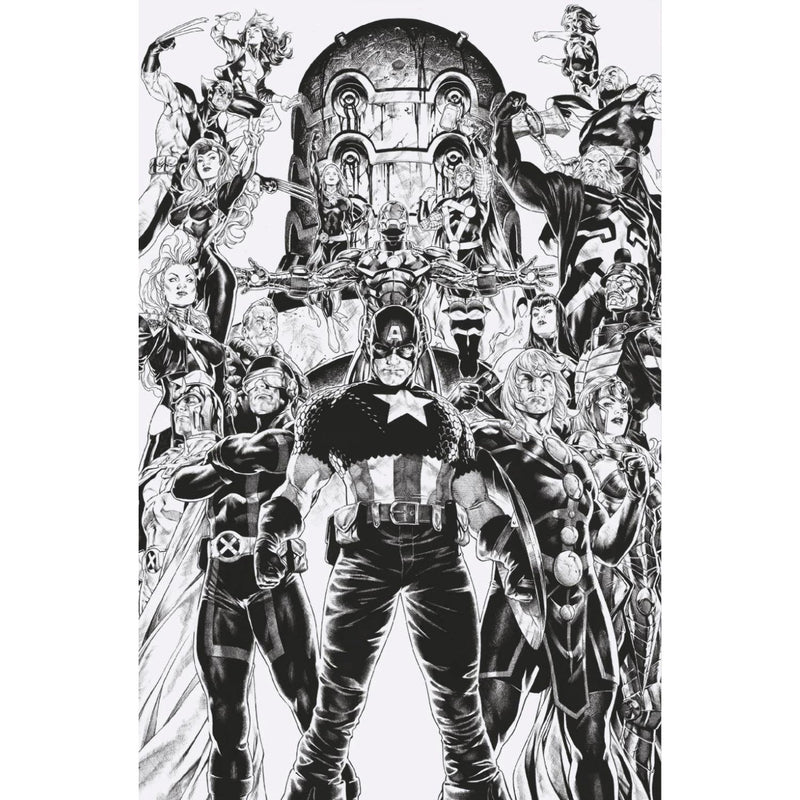 A.X.E. Judgment Day: #1 [Mark Brooks B&W Virgin - 1:100] 2022 Comics Shopville
