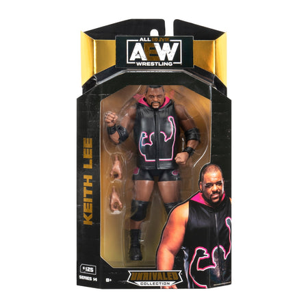 AEW: Unrivaled Collection - Series 14 Action Figure [Keith Lee] Toys & Games Jazwares   