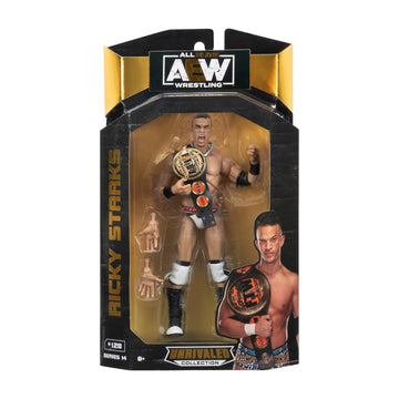 AEW: Unrivaled Collection - Series 14 Action Figure [Ricky Starks] Toys & Games Jazwares   