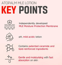 ATOPALM MLE Lotion 200 mL (6.76 fl oz) Moisturizer ATOPALM