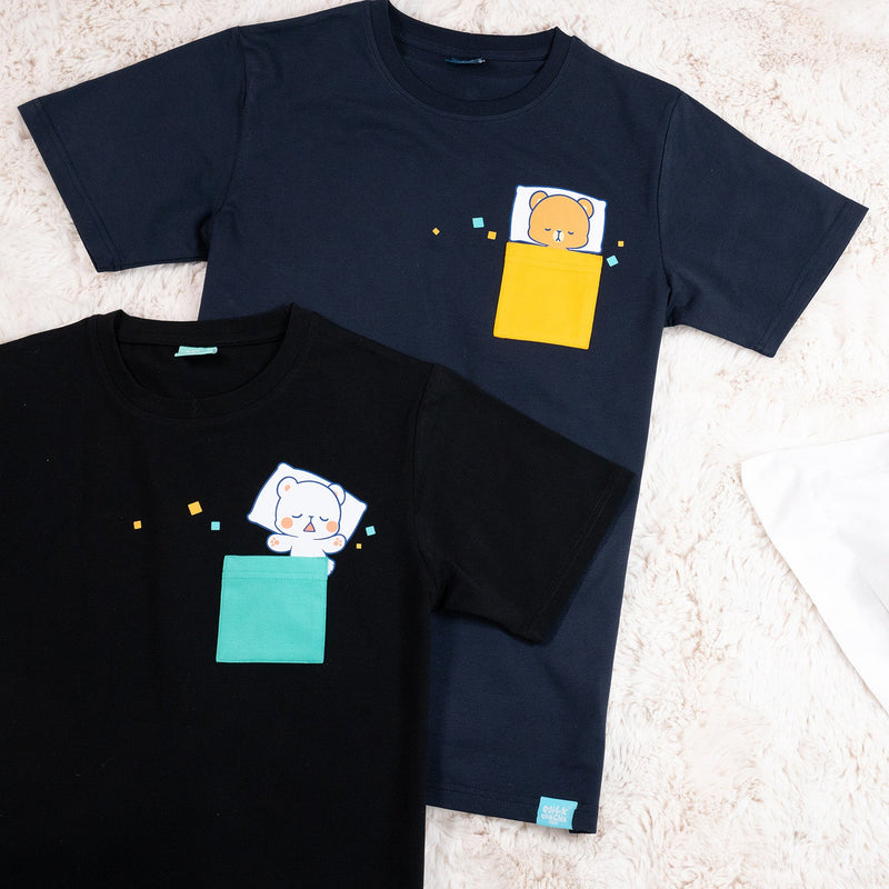 Sleeping Pocket Mocha T-shirt T-Shirts Milk Mocha Bear