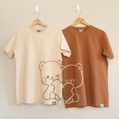 Share My Heart Milk T-shirt T-Shirts Milk Mocha Bear