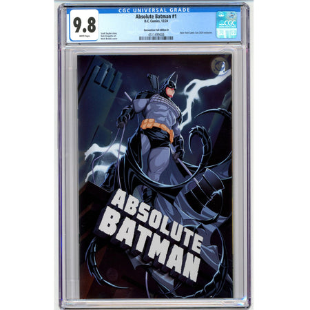 Absolute Batman: #1 [CGC 9.8 Brooks NYCC Foil Cvr D] 2024 Comics DC Comics