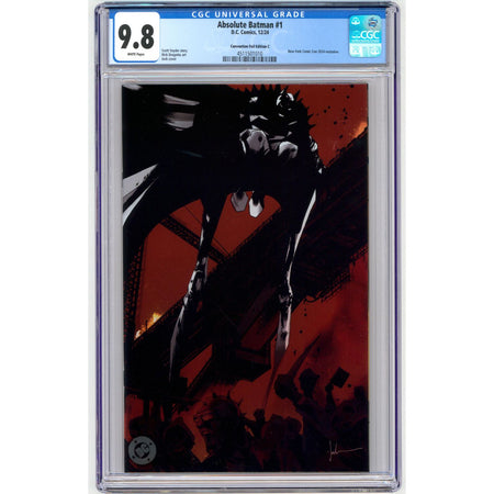 Absolute Batman: #1 Jock NYCC Foil Cvr C [CGC 9.8] 2024 Comics DC Comics
