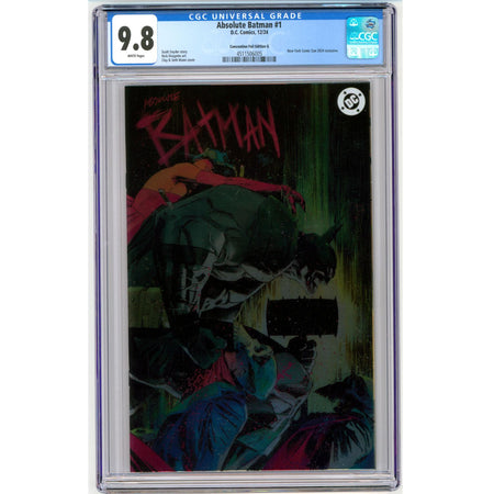 Absolute Batman: #1 Mann NYCC Foil Cvr G [CGC 9.8] 2024 Comics DC Comics
